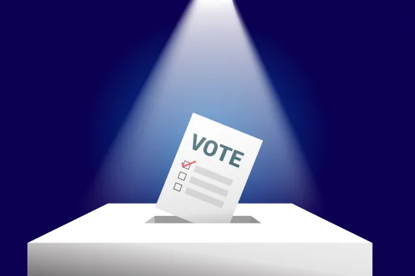 Vote elections box
